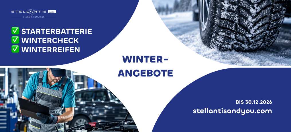 Aftersales Winterangebote - Stellantis &You Aftersales Winterangebote - Stellantis &You